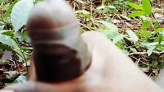 Handjob Kerala India boy mustrabution in the forest