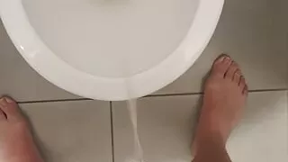 little cock pissing