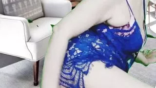 Muslim girl fingers her dripping pussy