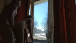 Sweet Hole In Of Bosk - Helga Bosk Risky Sex By The Win