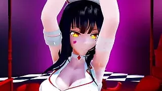 Kangxi - Sexy Dancing in Nurse Suit and Gradual Undressing