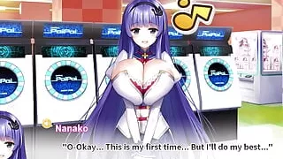 Ep36-1: Sucking Nanako's Massive Pink Areolas - Oppai Ero App Academy