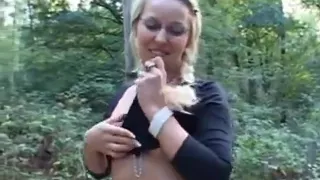 Hot Sex Blonde Milf Fucked Outdoor