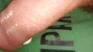 Young Colombian porn with a big penis masturbates for a lot of milk