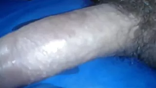 Young Colombian porn with a big penis masturbates for a lot of milk