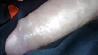 Young Colombian porn with a big penis masturbates for a lot of milk