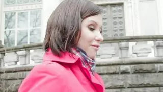 IR anal busty MILF gaping tight asshole from black dong