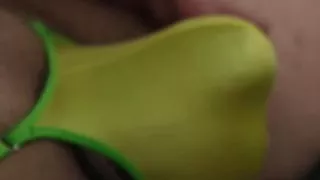 Little Yellow Bulge Thong Play