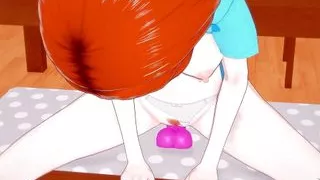 Lois Griffin rides a dildo - Cartoon Porn