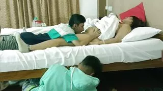 Amazing threesome sex with two18yrs teen boy! With clear audio