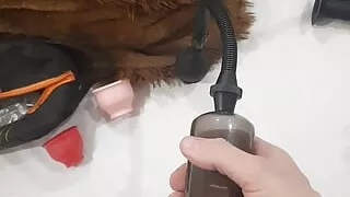 pumping up a big dick