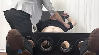 Naughty chubby Matt tickle tormented by amateur dom CDubs