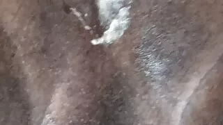 10 inch dildo makes ass creamy