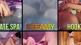 PRIVATE SPA STEAMY HOOKUP - ImMeganLive