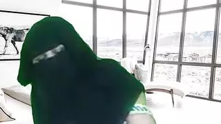 Real Arab maid show big boobs naked horny orgasm