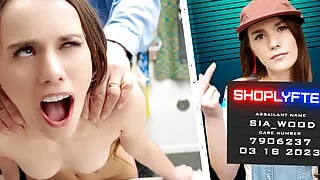 Naughty Petite Teen Sia Wood Gets Cavity Searched And Takes Thick Fat Cock From Behind - Shoplyfter