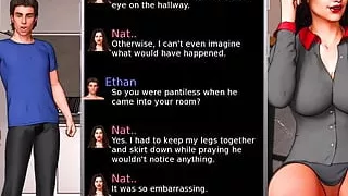A Couple's duet of love and lust #6 - Nat gave Eathen a blow job ... Nate went shopping for a dress for the night out ... Eathen