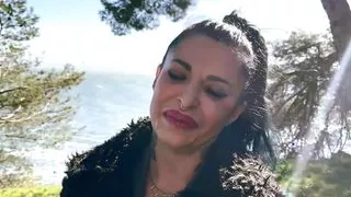 43 years old Hot brunette tattooed milf Alicia Dark hard fucked