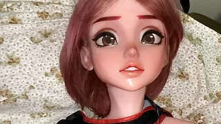 Cumming On My Doll's Boobs - Elsa Babe Silicone Love Doll Model Takanashi Mahiru