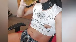 Piss Drinking Slave Pig