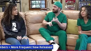 Male Doctor Walks In On Fully Naked Female Patient To Give A Second Opinion To Female Colleague EXCLUSIVELY At GirlsGoneGynoCom