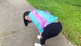 I Fuck a Stranger On the Street Exercising (Athene Samael and Eros_08)