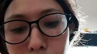 Horny Teen Latina can't stop pounding her wet pussy