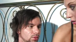 Giulia Martini loves big hard cock in hairy pussy always wet and open in scene 02 from movie Perversi amori miei