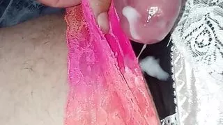 Wife sexy lingerie cum
