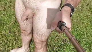 Naked Morning Walk with Edging