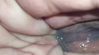 She promised me the ass p5: fucklicking. Close up of wife being licked while fingers explore bottom of ass