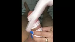 my stepmom tells me she only accepts cheating on my dad if i have 18 cm of dick