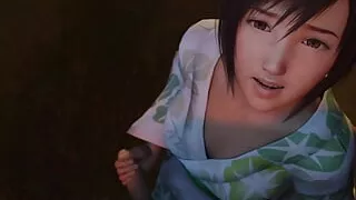 Yuffie Giving A Hot Handy