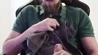 Watching and jerking off