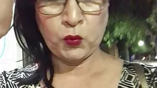 EmmaNataly Crossdresser Wlaking Street 3