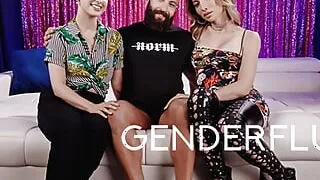 Gender Fluid Threesome with Kris Scott, Trip Richards, and Korra Del Rio