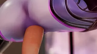 DominoTheCat Hot intense anal sex riding tasty sweet intense pleasure perfect ass with big buttocks swallowing big dick intense