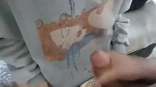 DD Stepfather Cums on Sadies Sweater