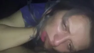 Milf Eats All Of His Cock