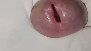 The dick examiner returned for a delicious nighttime handjob.