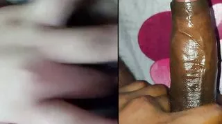 Hot girlfriend videos calling pussy fingered show And husband handjob