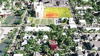 Milfs Of Sunville #1 - Olivia played with herself ... Johannes took a peak at his house mate taking a shower ... 3 Ladies gave J