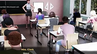 Milfs of Sunville #2 - Johannes and Sophie took a shower together ... Johannes played with Becey's boobs and got a blowjob