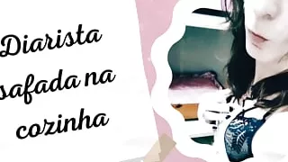 Sissy Aniya - Tgirl housewife in the kitchen