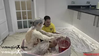 Flour And Water The Worst Possible Sticky Horrific Mess!