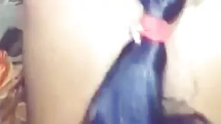 Hardly sexual fucking with own wife Desi happy fuck couple nudity