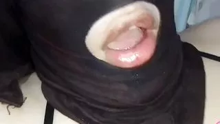 An Egyptian Girl, Sharmota, Plays with Her Pussy and Ass on a Cock, with Clear Egyptian Words