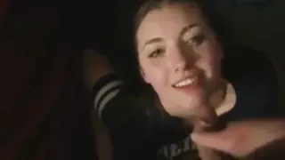 Cute College Girl Face Fucked But Hangs In There For Th