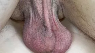 He thought that he pulled out, but he creampied her tight pussy!