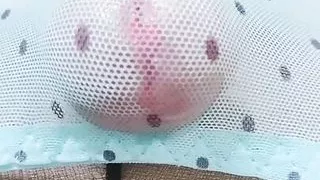 black pantyhose cums!